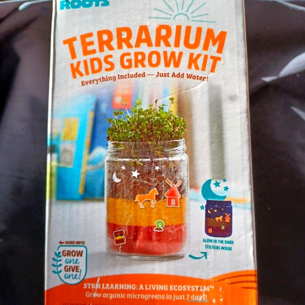 Back to The Roots Terrarium Kids Grow kit